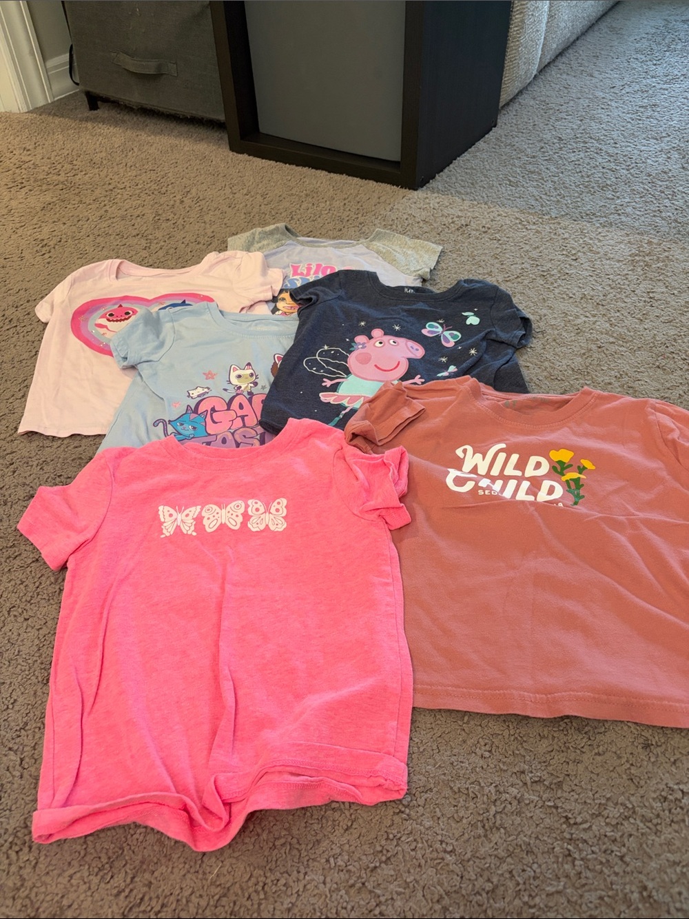 Children’s Graphic Tee Collection- 6 total
